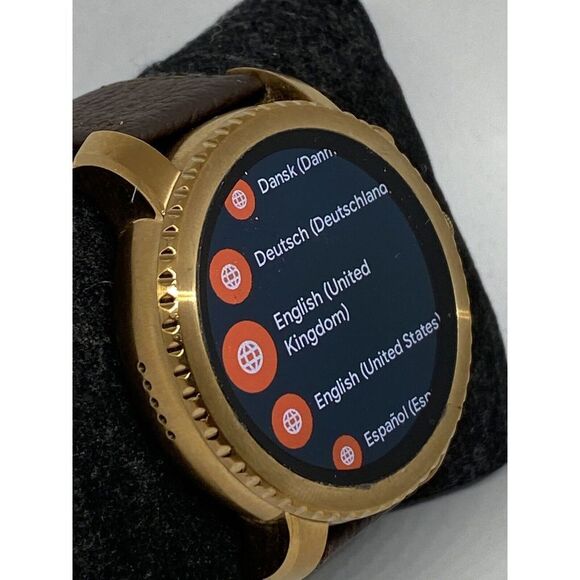 Fossil Gen 3 Authentic Genuine Smart Watch Custom Band FTW4002 LT259 - Picture 5 of 12